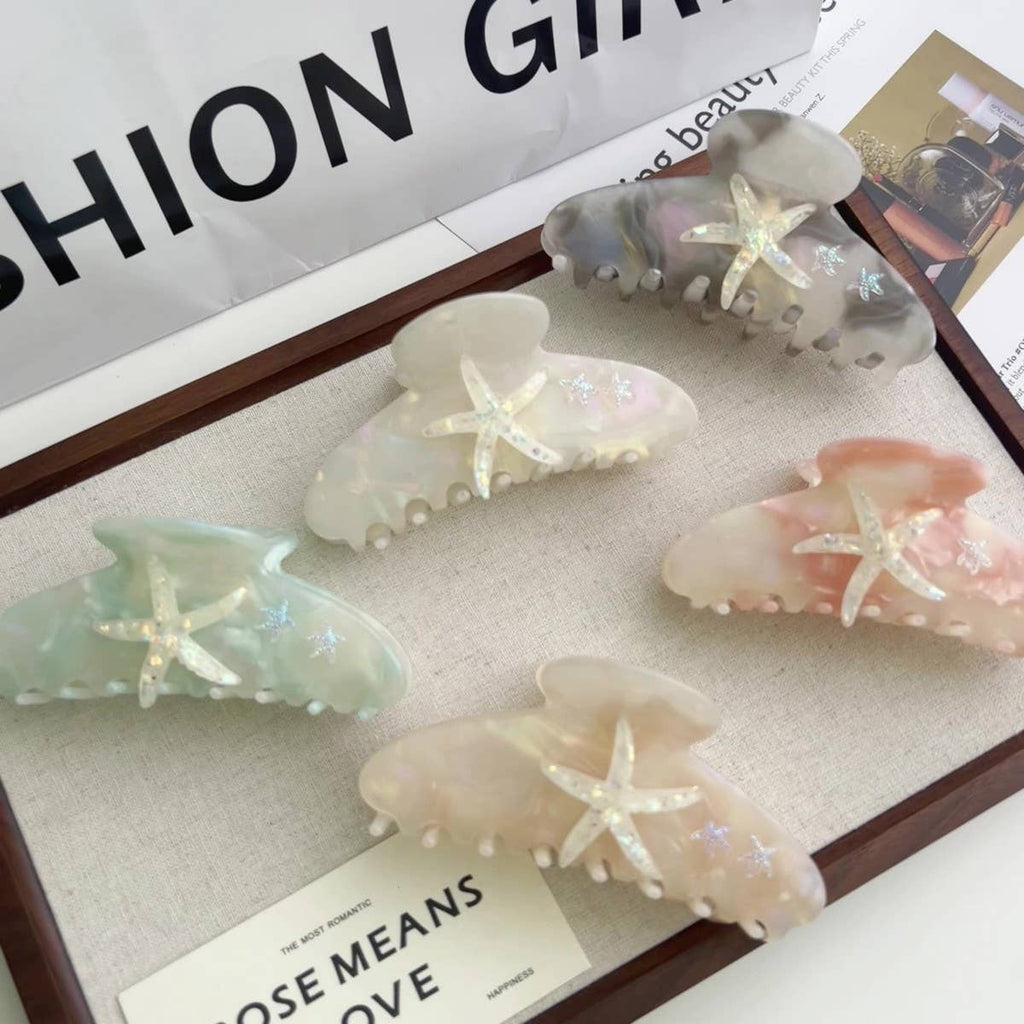 Dreamy Starfish Claw Clip