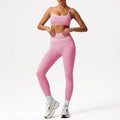 Built-In Pads Bra&High-Waisted Leggings 2-Piece Acctive set