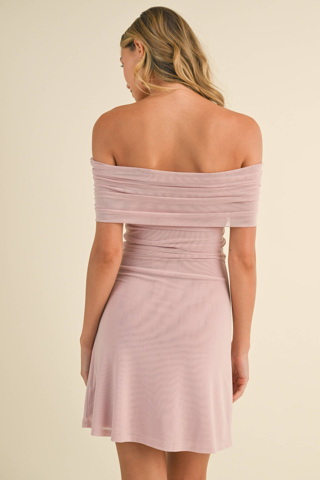 Off The Shoulder Mini Dress