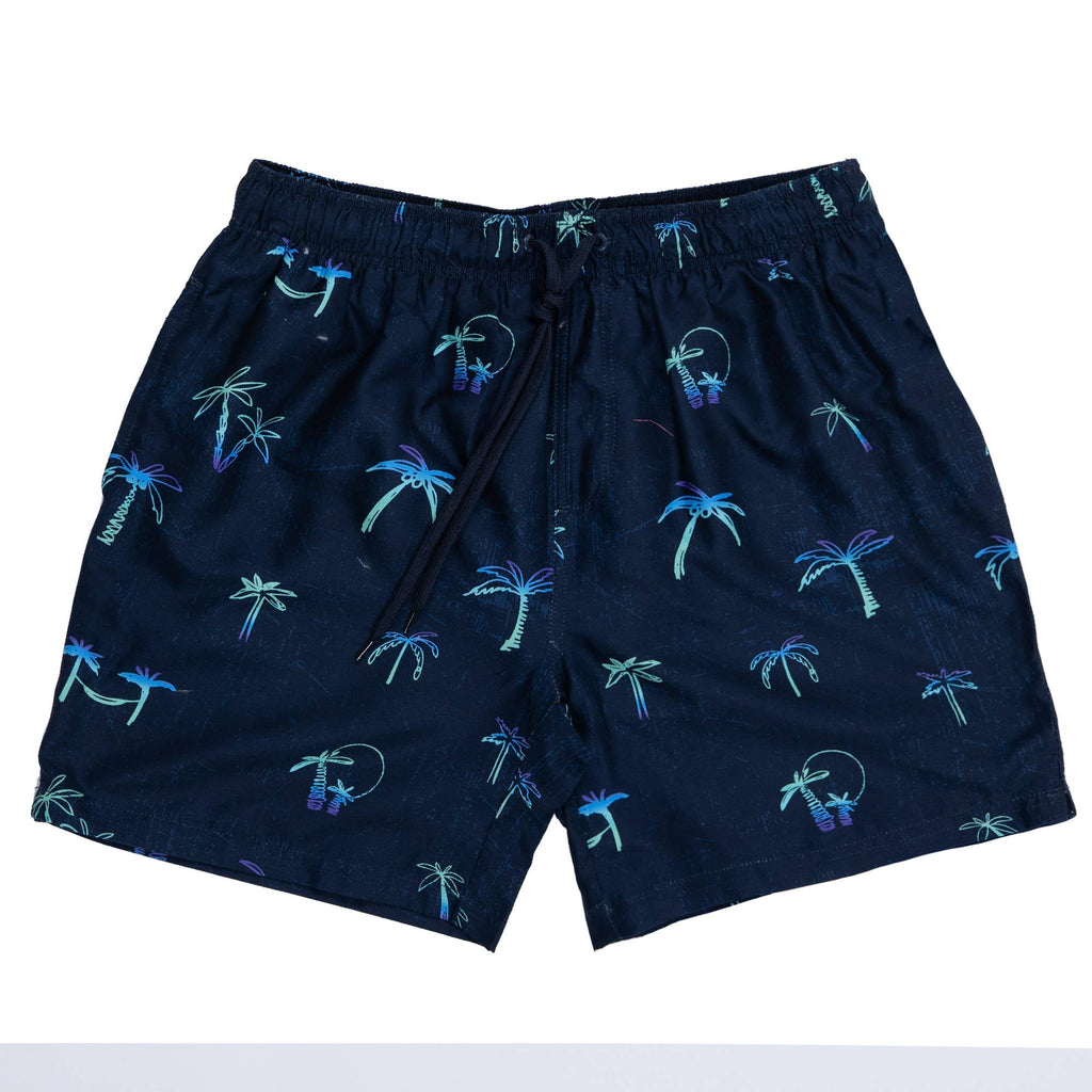 Mens Printed 17 Inch Swim Short