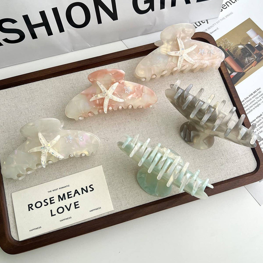 Dreamy Starfish Claw Clip