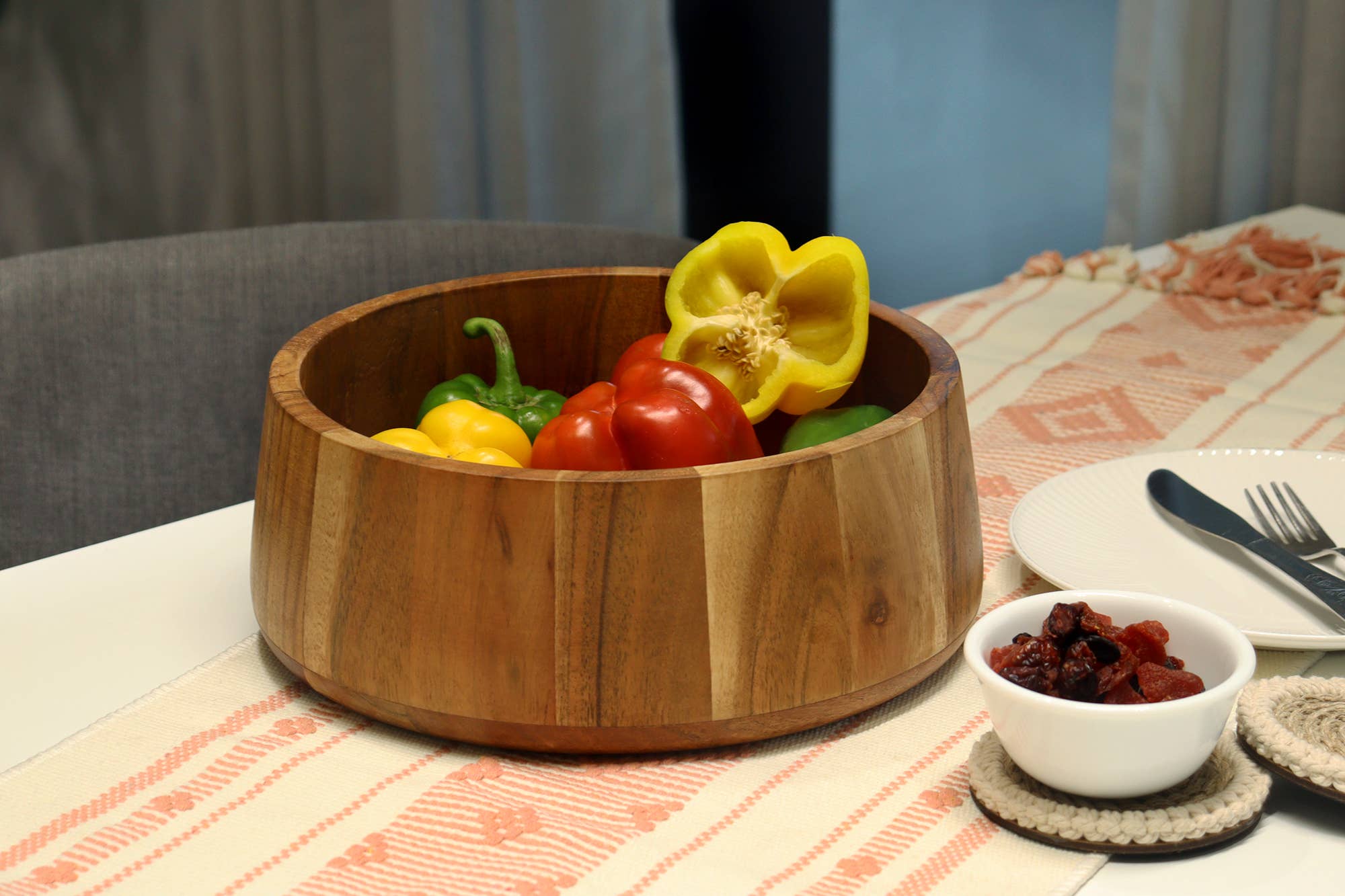 Wooden Serving Bowl