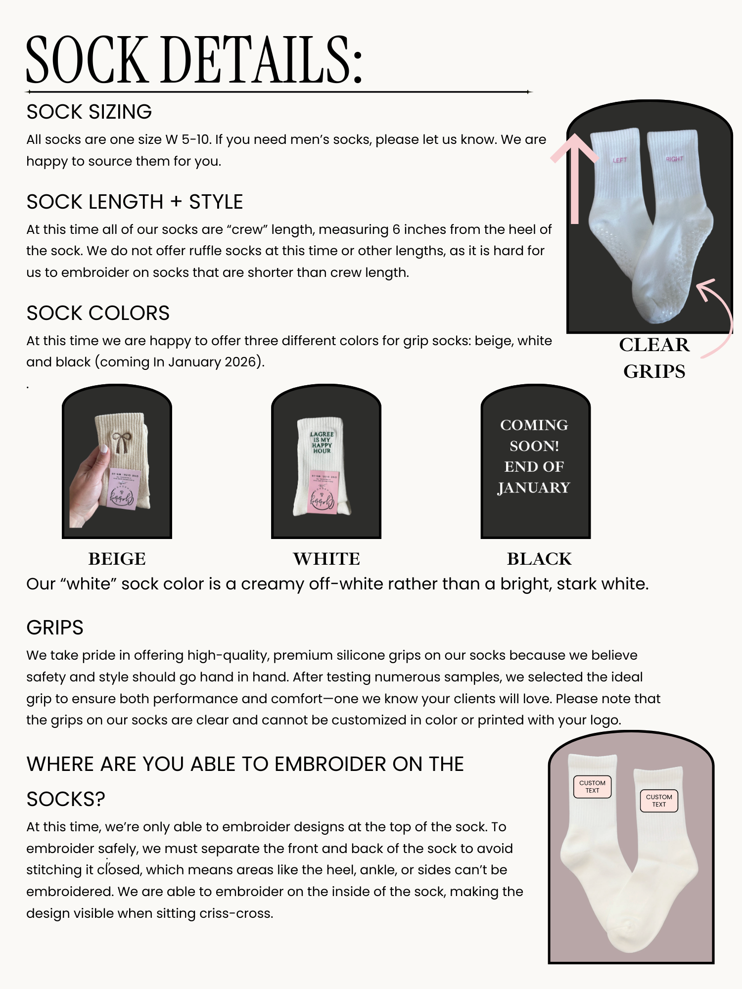Cherry Heart Socks
