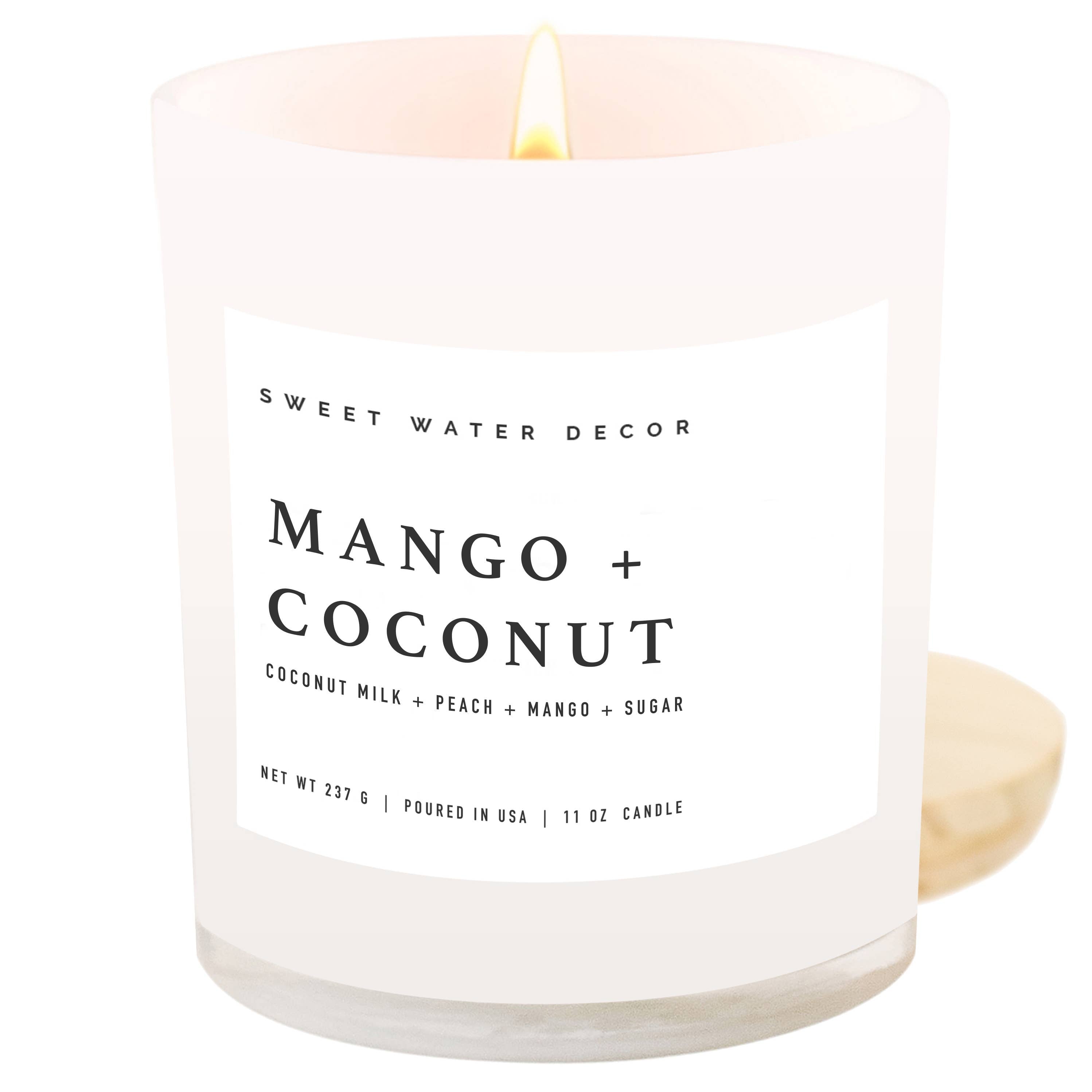 Mango and Coconut Candle