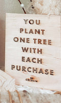 One Tree Planted Sign: One Tree Planted Sign