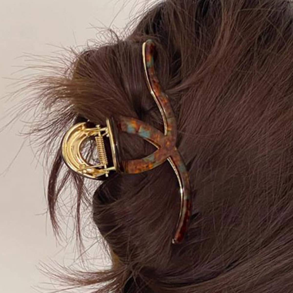 Cursive Claw Clip