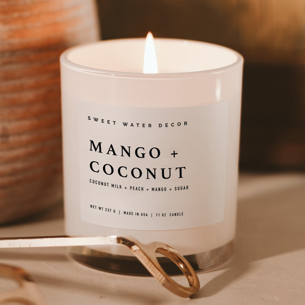 Mango and Coconut Candle
