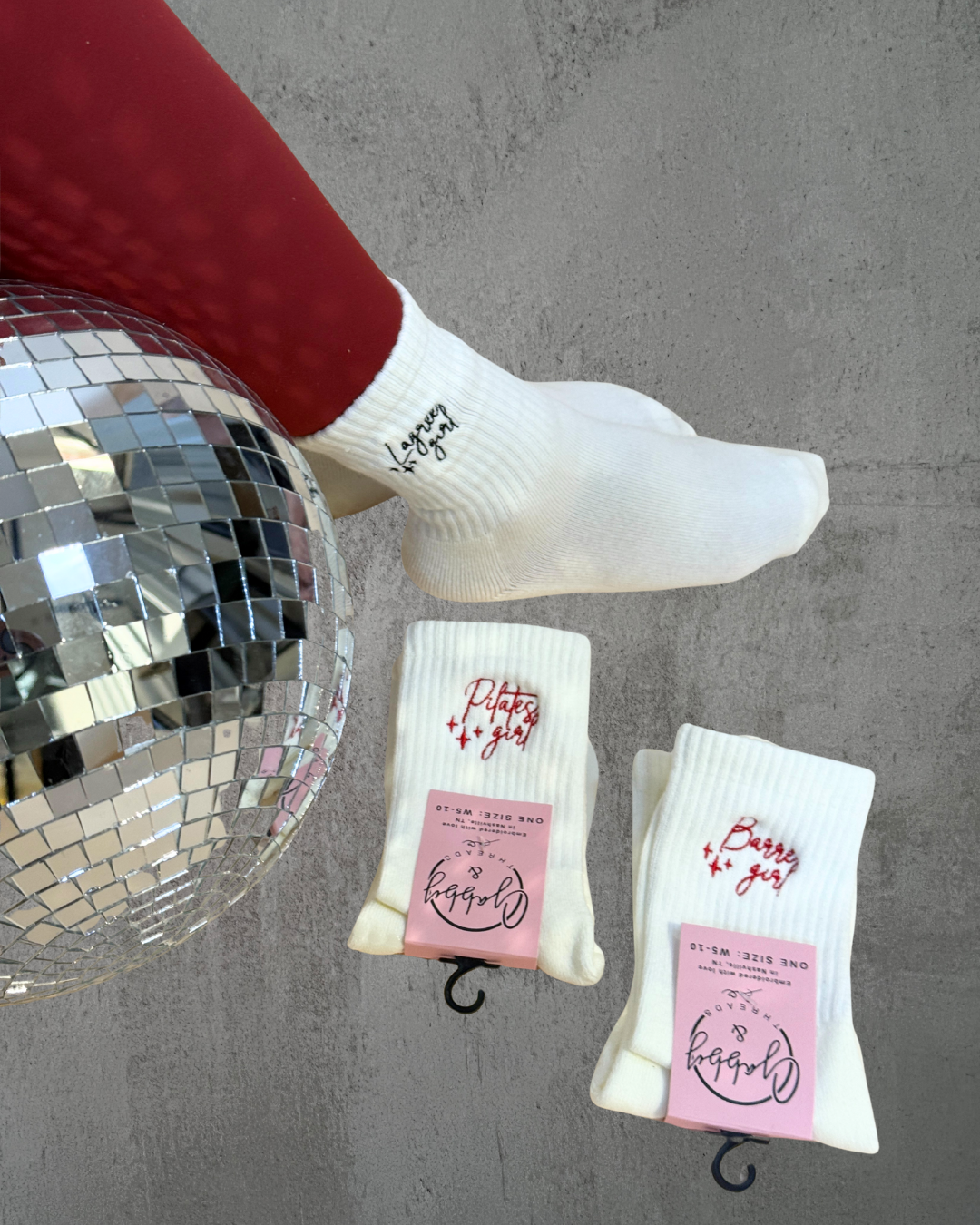 Pilates Girl Grip Socks