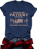BE PATIENT Graphic Tee