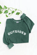 OUTSIDER Mineral Graphic Sweatshirt: DUSTY FOREST