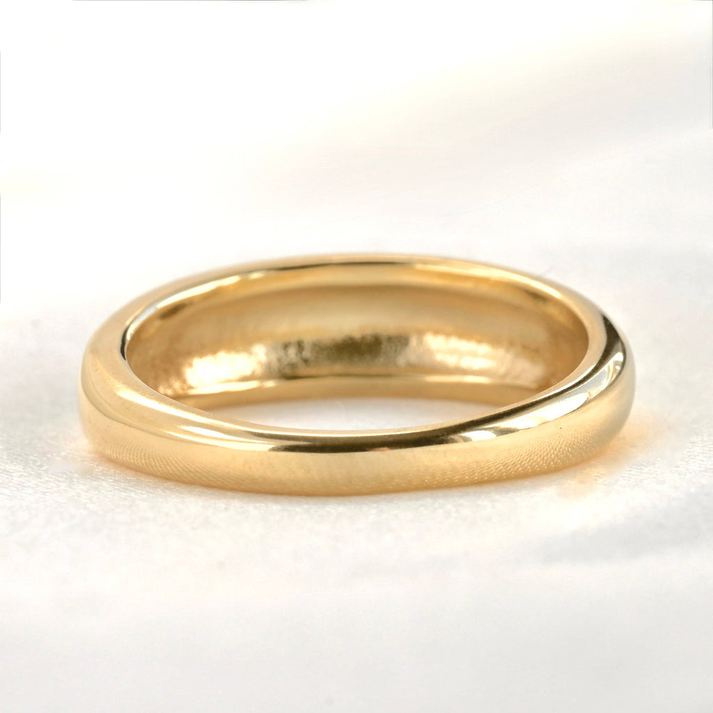 18k Gold Dome Ring