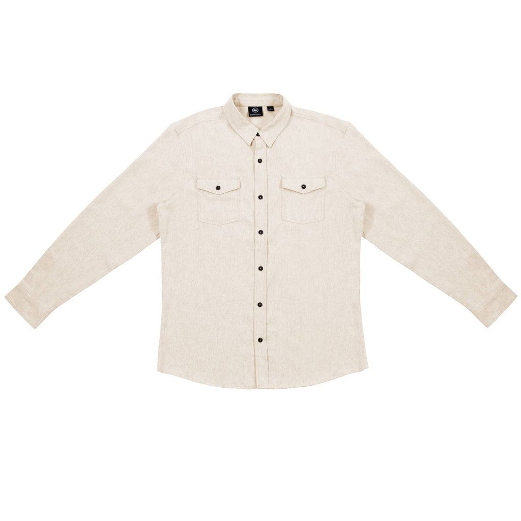 Mens Flannel Shirt: Fog