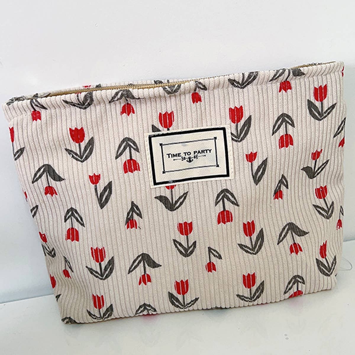 PORTABLE TRAVEL STORAGE BAG MAKEUP BAG_CWAB1223: Orange / (OS) 2