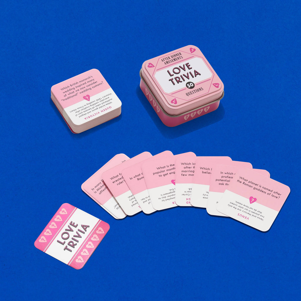 After Dinner Amusements: Love Trivia