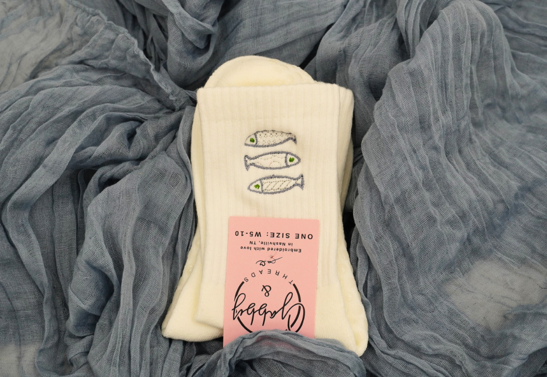 Sardines Grip Socks