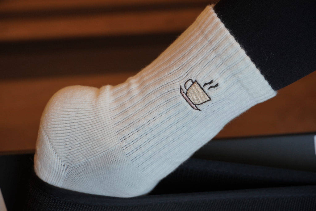 Coffee Cup Grip Socks