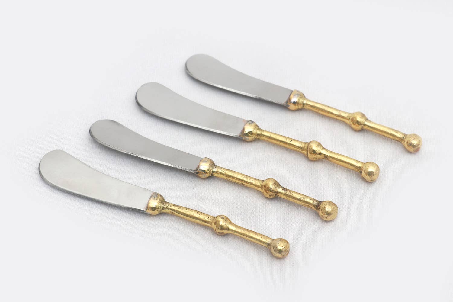 Gold Ball Spreaders, Set of 4