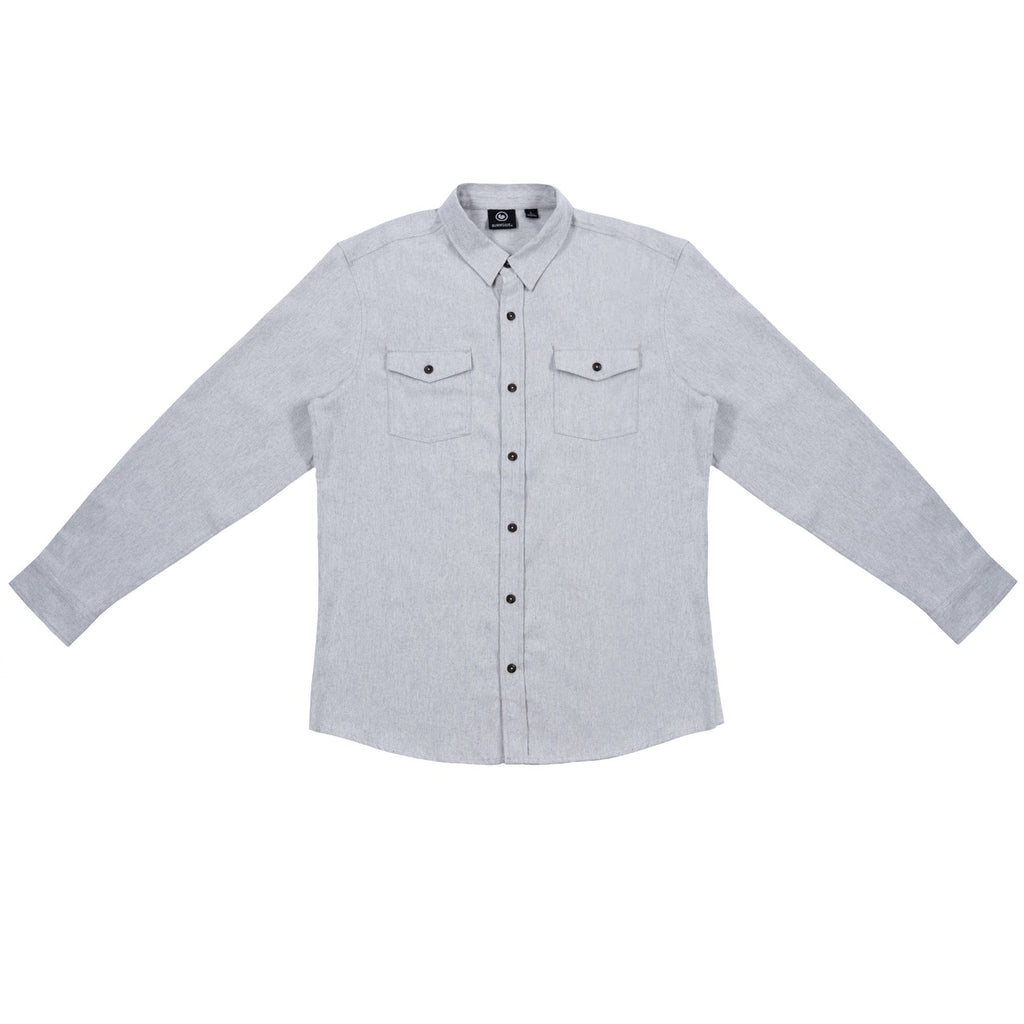 Mens Flannel Shirt: Fog