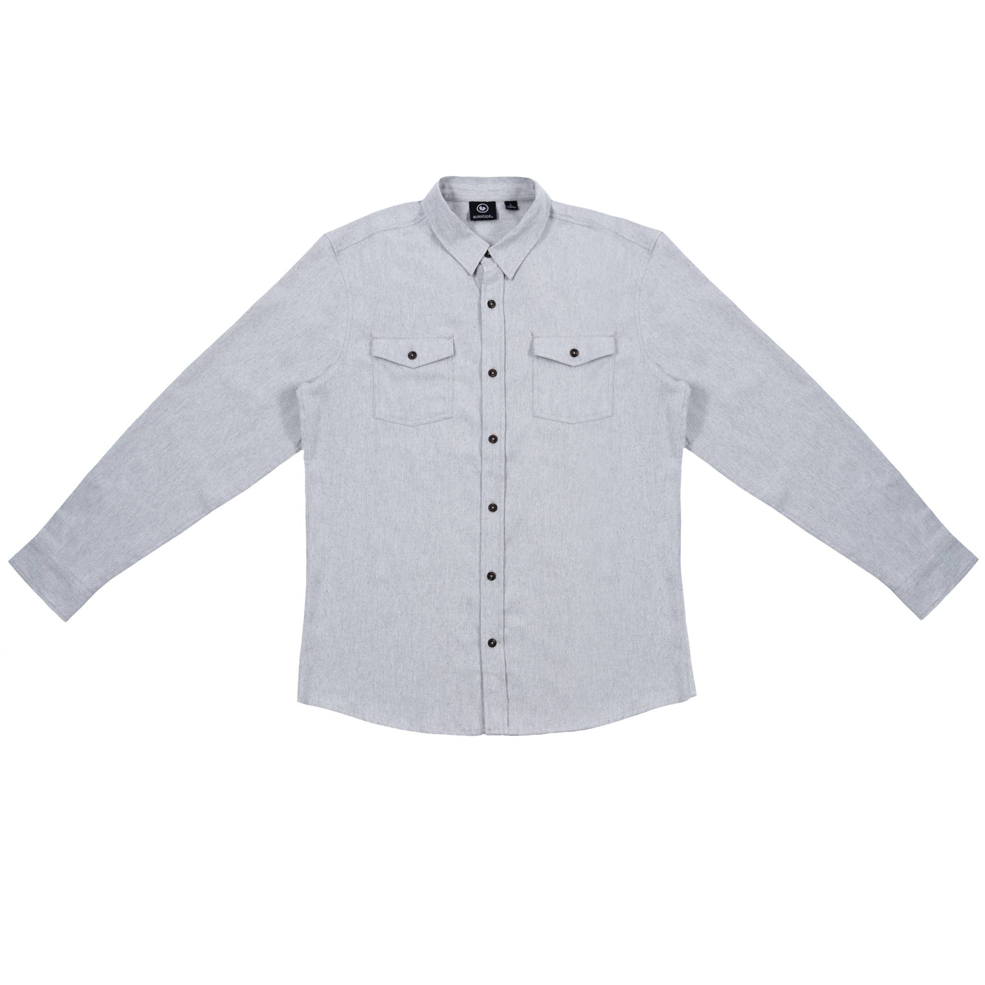 Mens Flannel Shirt: Fog