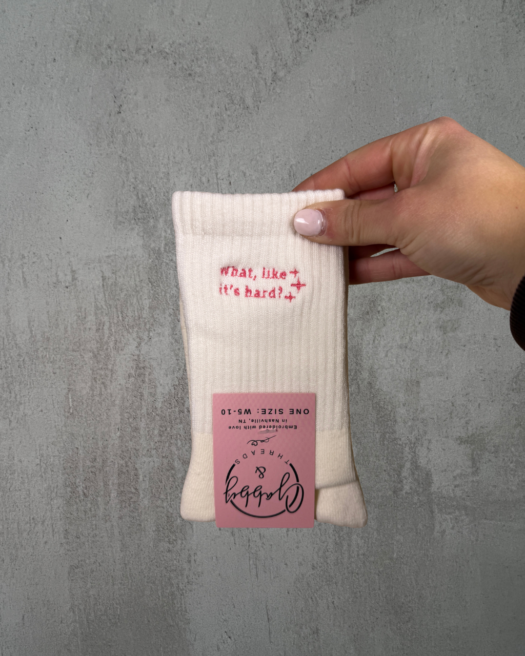 What, Like it's Hard? Grip Socks
