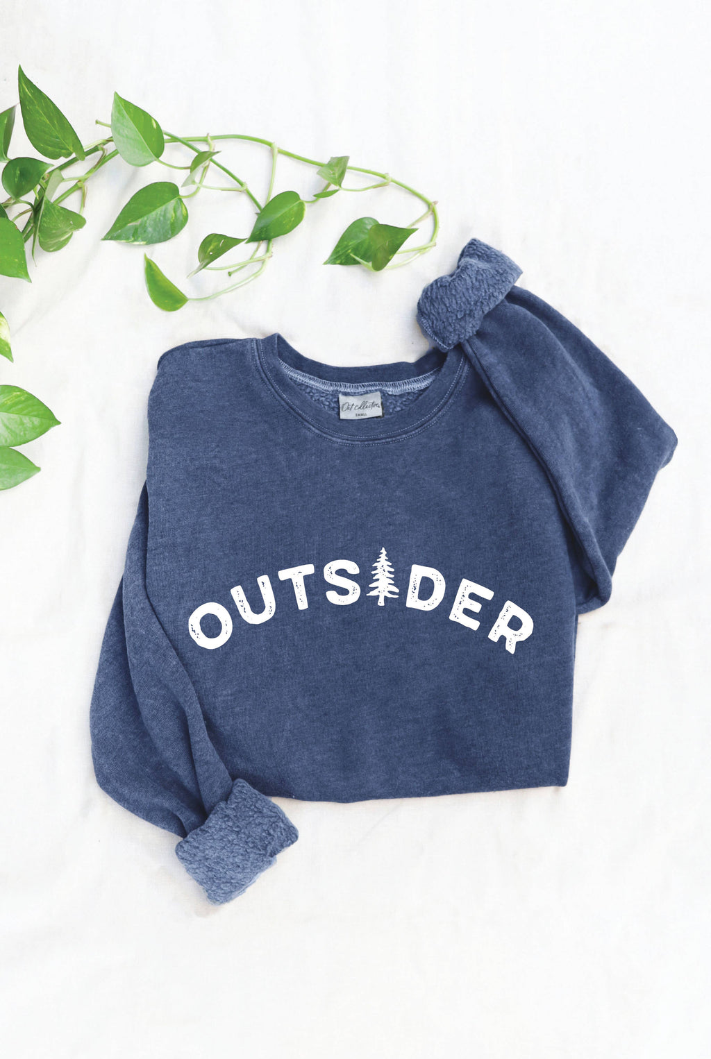 OUTSIDER Mineral Graphic Sweatshirt: DUSTY FOREST