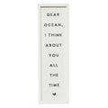 Wood Sign - Dear Ocean