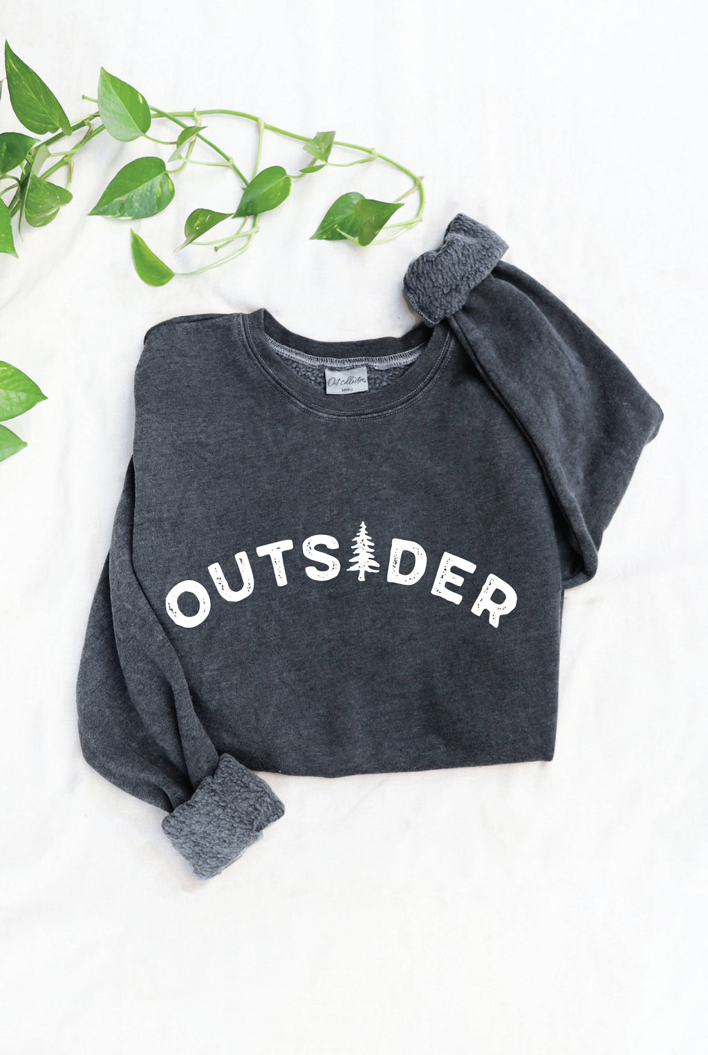 OUTSIDER Mineral Graphic Sweatshirt: DUSTY FOREST