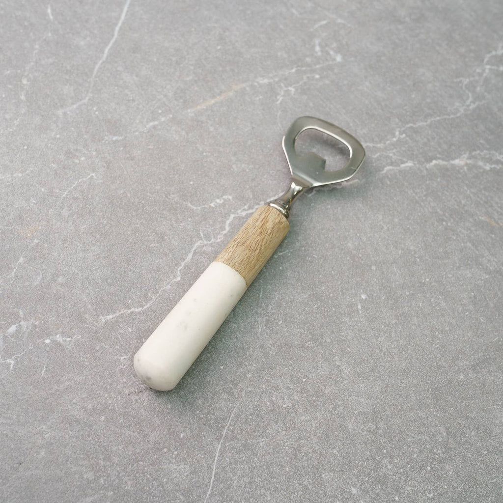 Wood & Marble Bottle Opener
