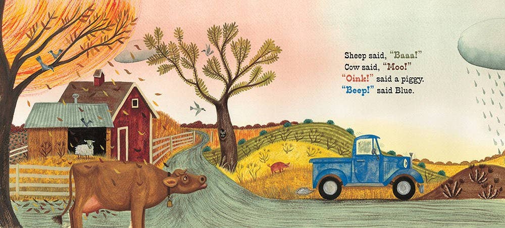 Little Blue Truck Board Book: Alice Schertle