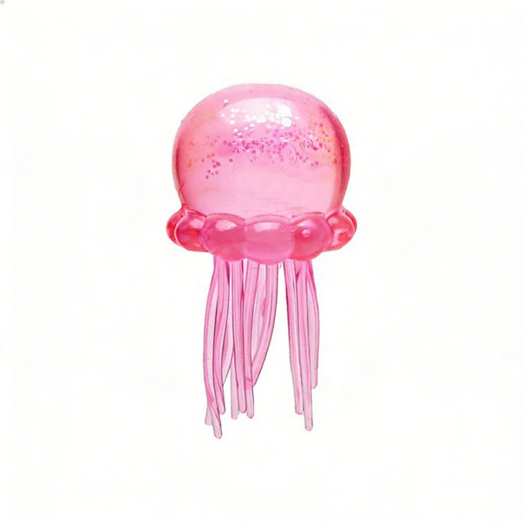 Nice Cube Jellyfish Squishy Sensory Stress Relief Toys in Box Squeeze Fidget Toy: Pink cube / 1 pc
