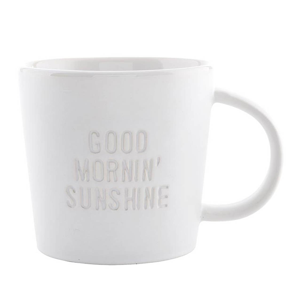 Face to Face Ceramic Coffee Mug - Good Morning Sunshine: Material