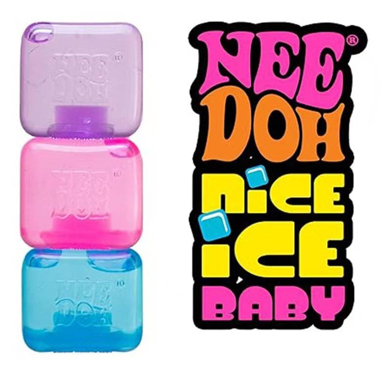 Nice Cube Jellyfish Squishy Sensory Stress Relief Toys in Box Squeeze Fidget Toy: Pink cube / 1 pc