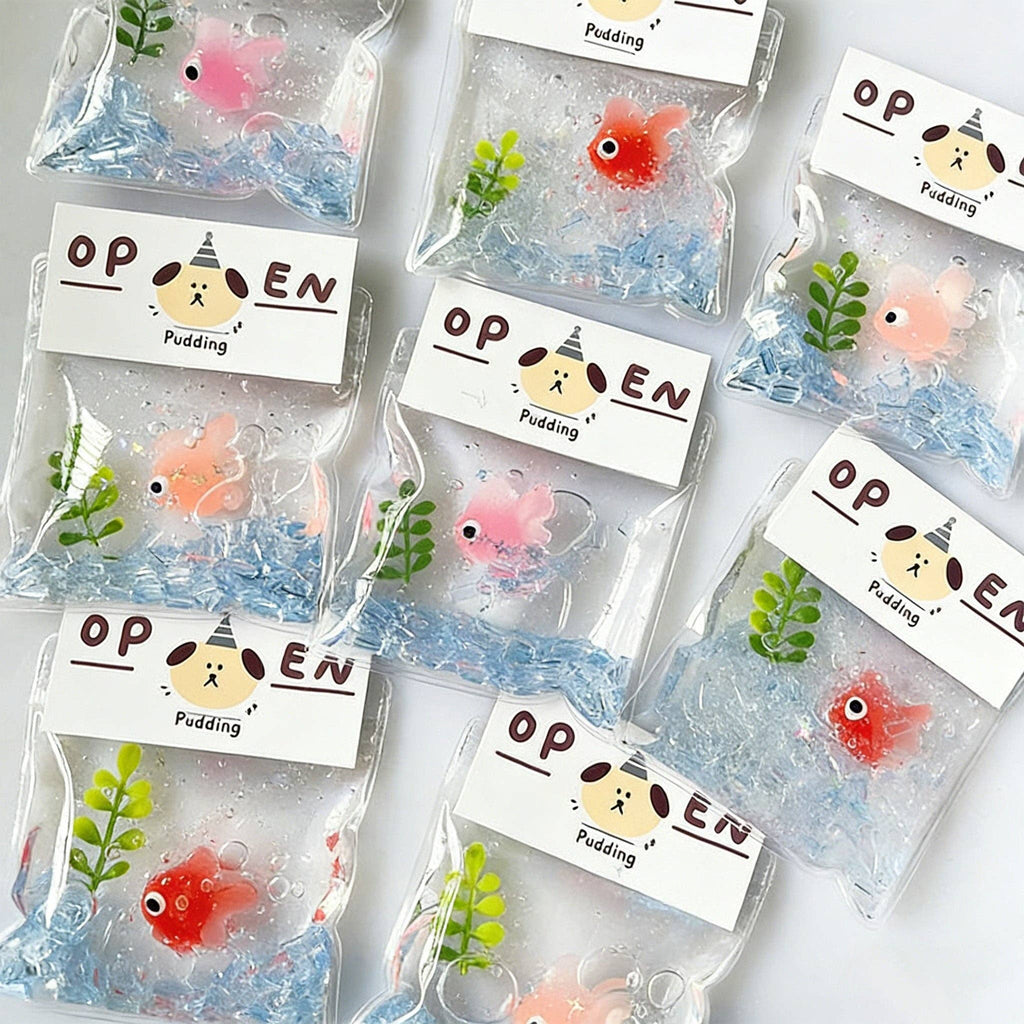 Super Soft Goldfish Squishy Slow Rising Stress Relief Fidget Toy