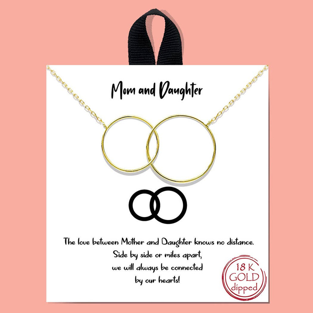 Mom & Daughter Necklace