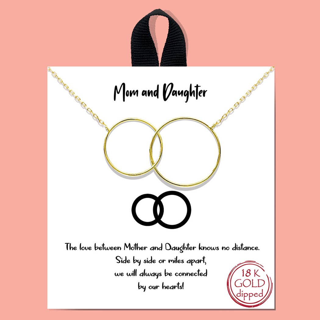 Mom & Daughter Necklace