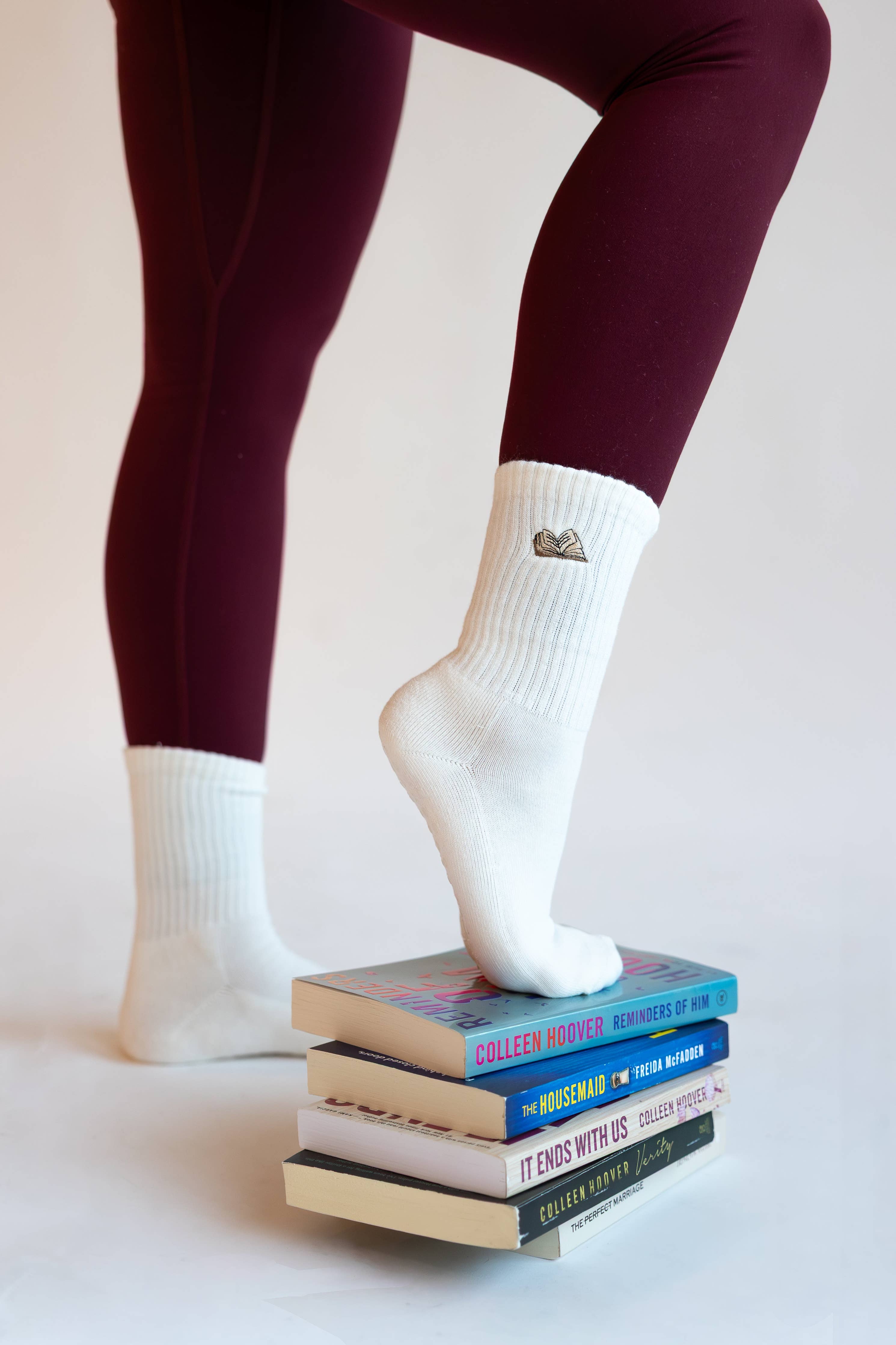 Book Socks Grip Socks