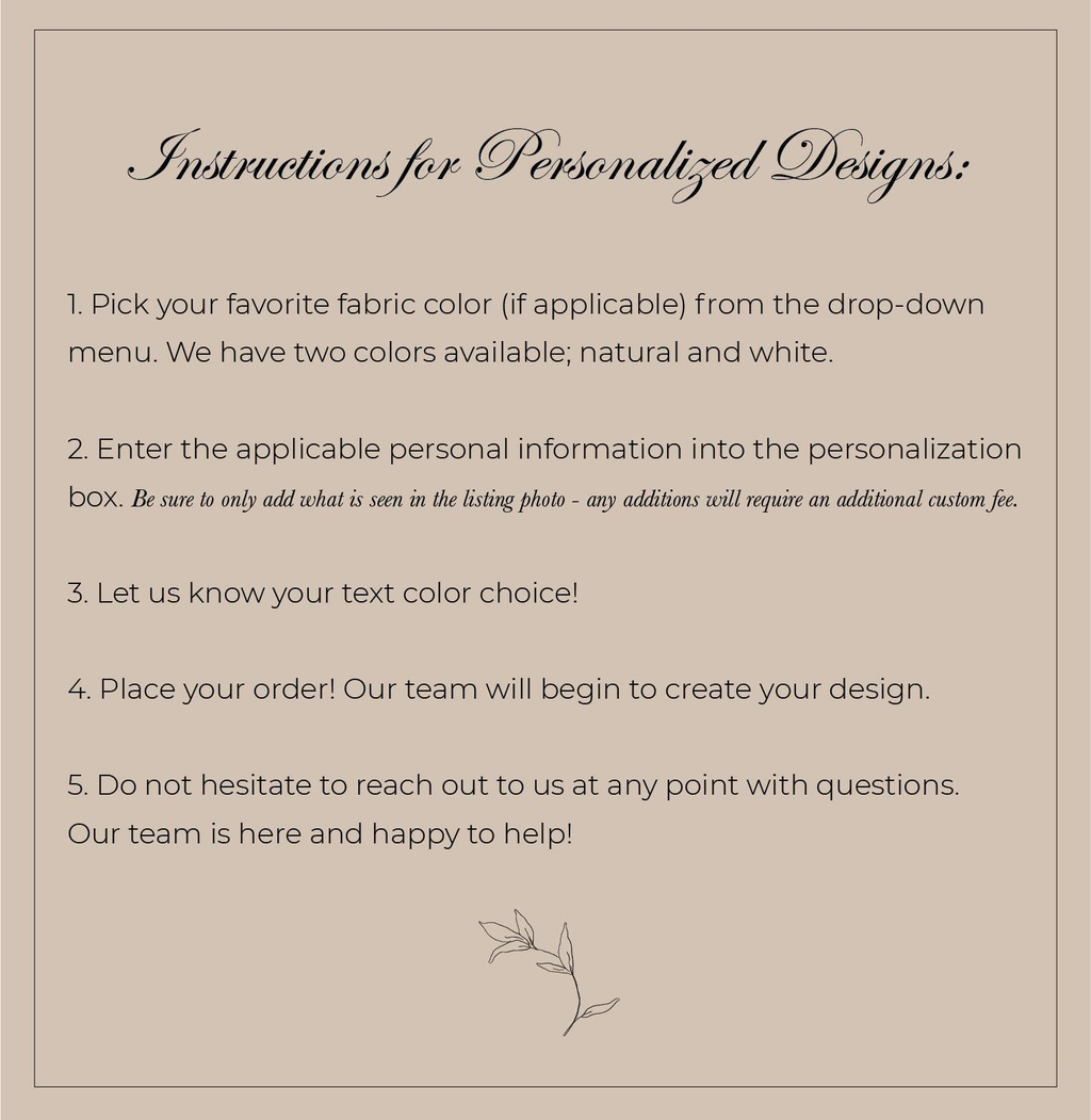 Personalized Tea Towel - Personalized Zip Code |: Natural