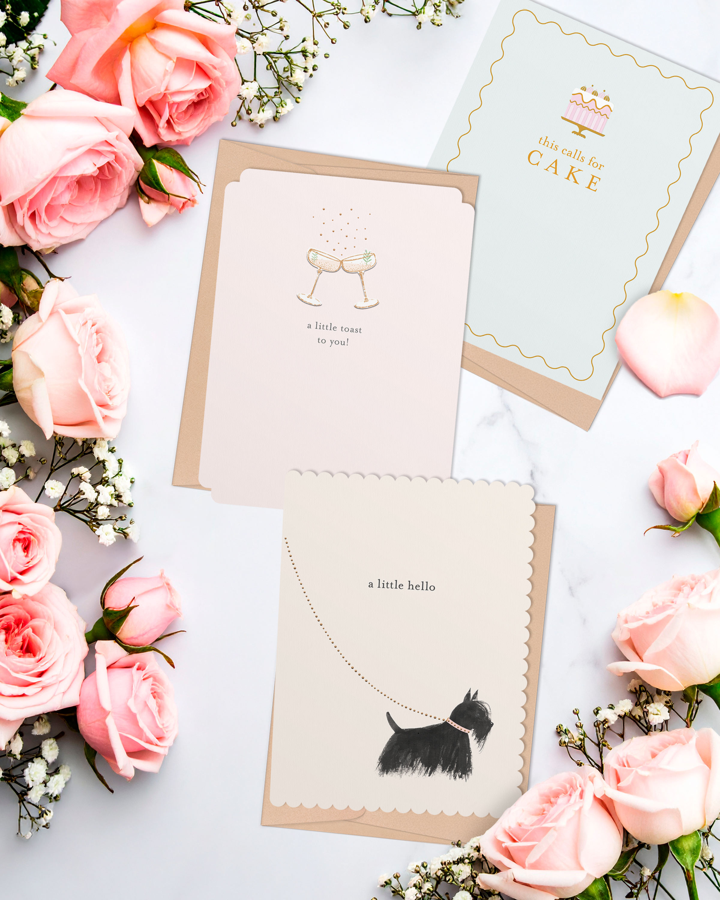 A Little Toast to You Champagne Anniversary Card
