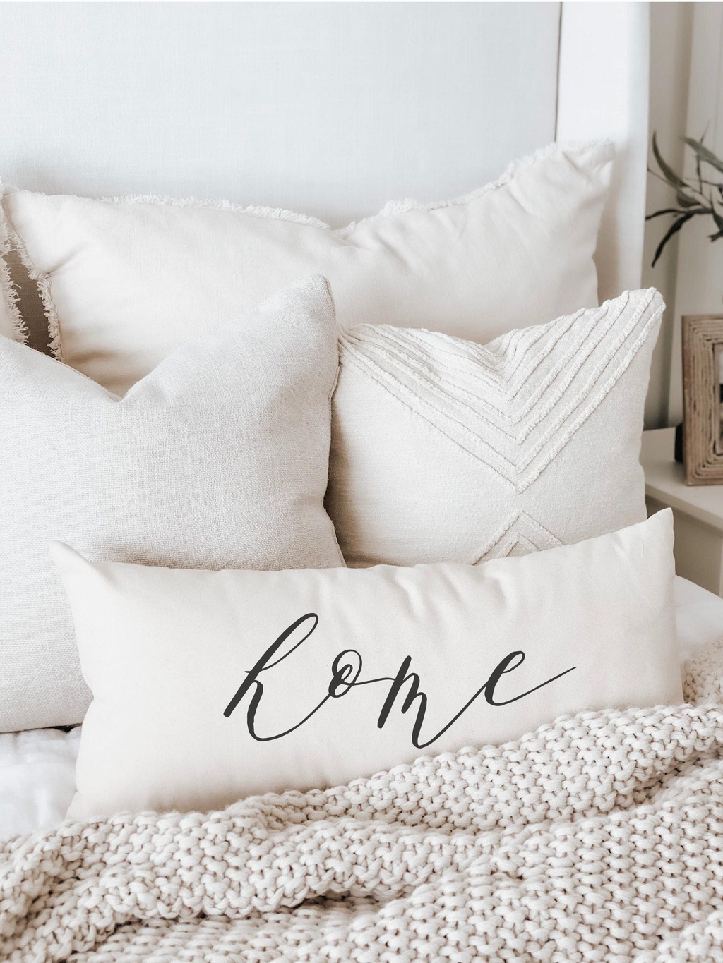 Lumbar Pillows - Home | Housewarming Hostess Gift: Natural / Cover Only