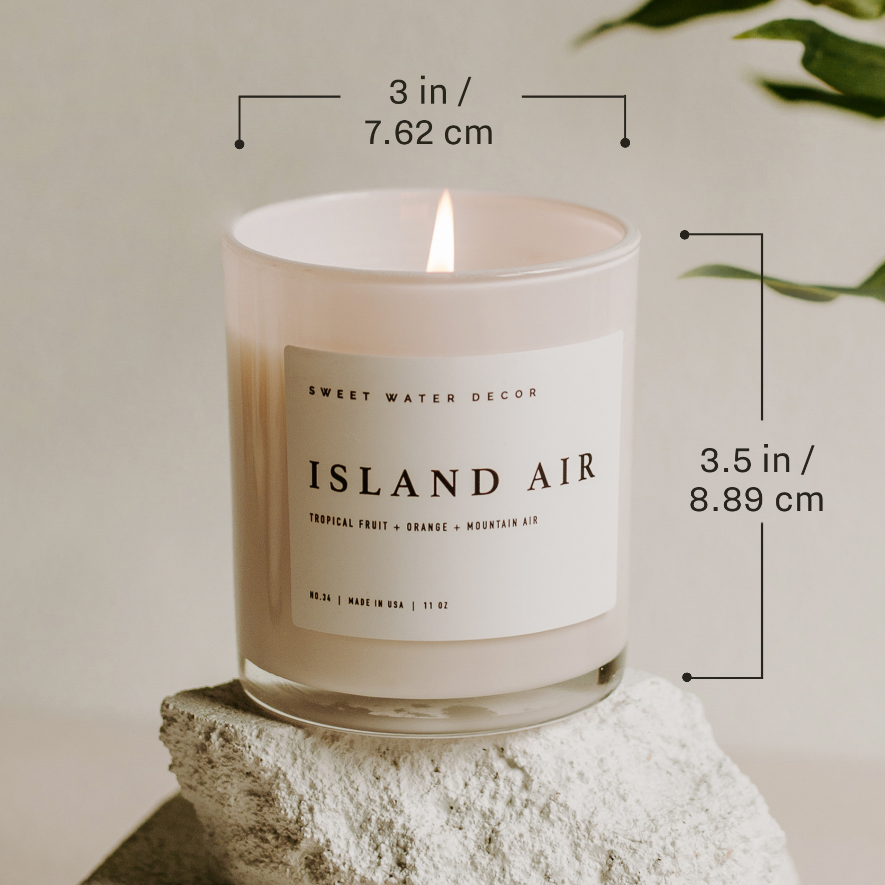 Mango and Coconut Candle