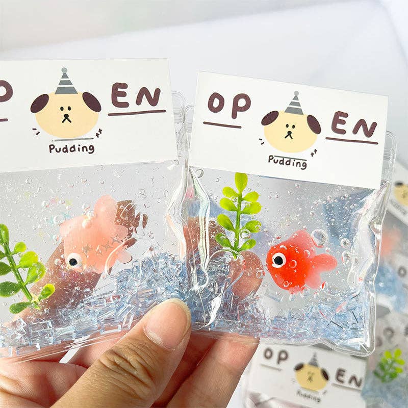 Super Soft Goldfish Squishy Slow Rising Stress Relief Fidget Toy