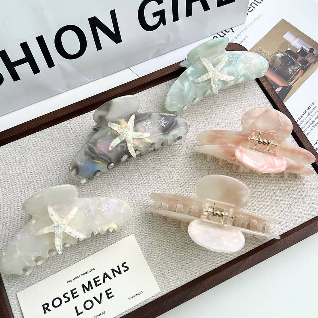 Dreamy Starfish Claw Clip