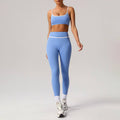 Built-In Pads Bra&High-Waisted Leggings 2-Piece Active set