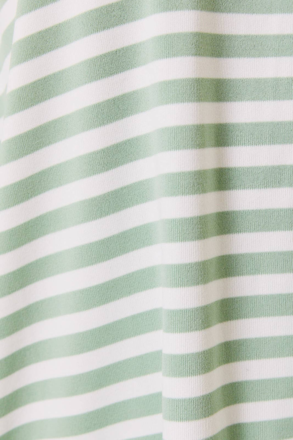 MID RISE SKORT: SAGE-WHITE STRIPE / XS