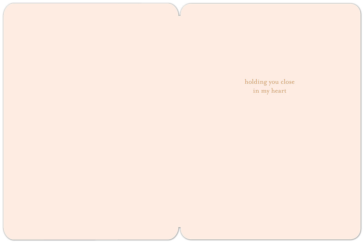 There are No Words Multicolor Floral Print Sympathy Card