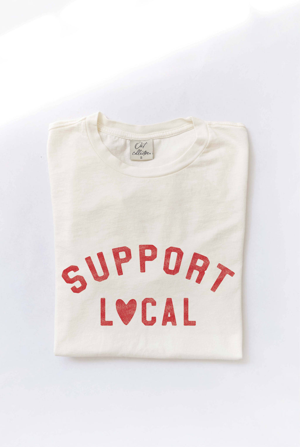 SUPPORT LOCAL  Graphic Top