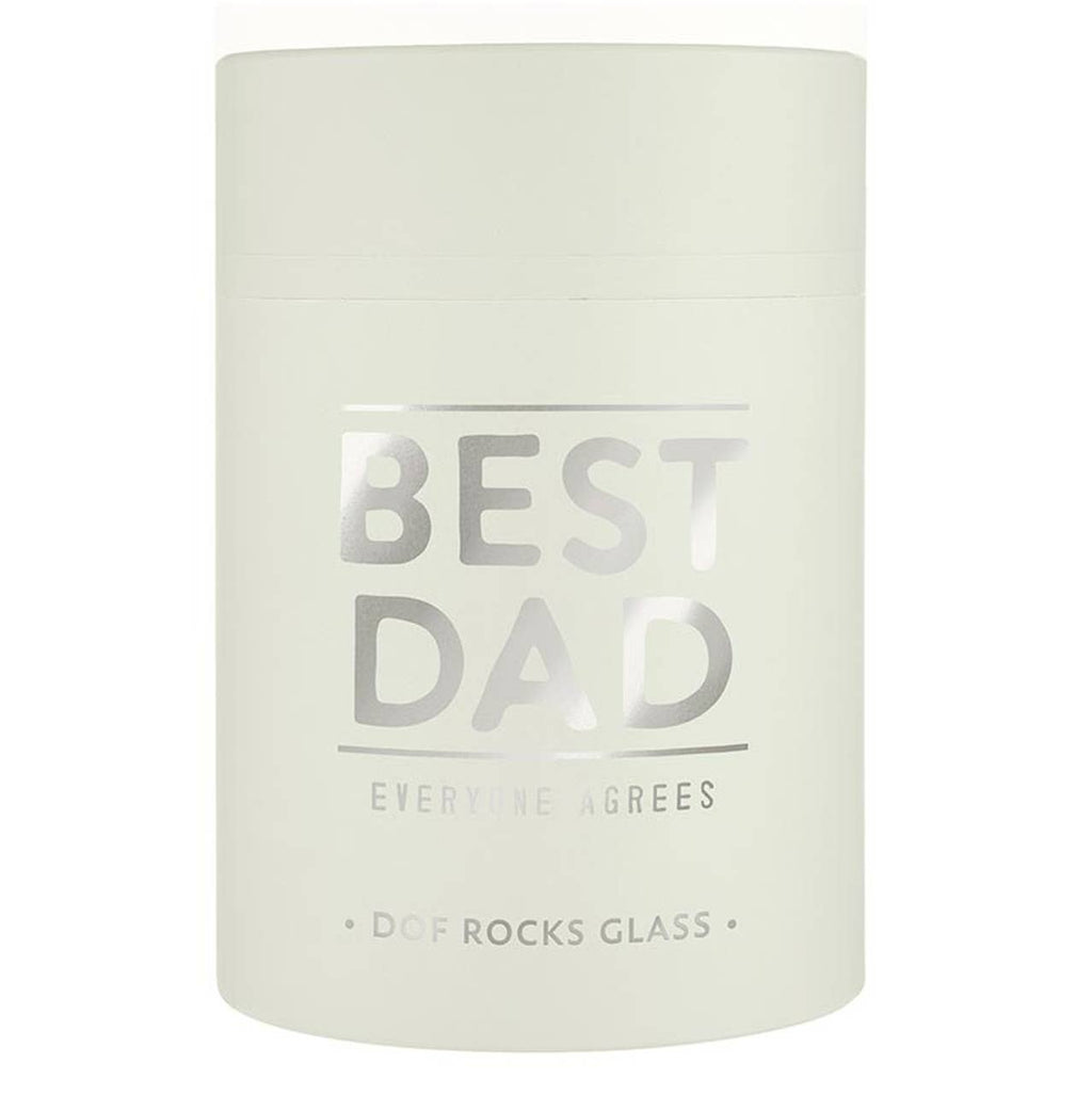 DOF Rocks Glass - Best Dad: Material