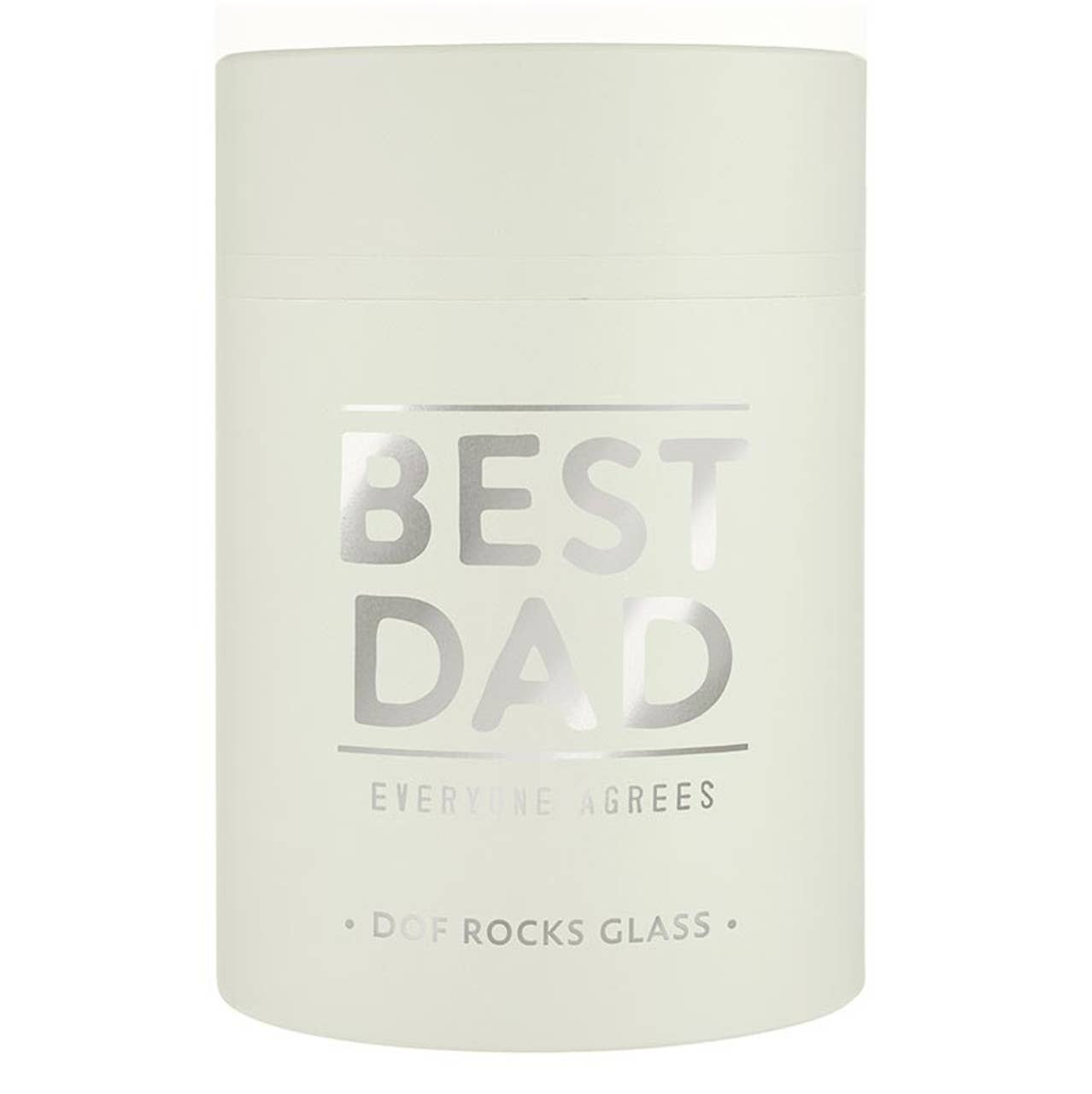 DOF Rocks Glass - Best Dad: Material