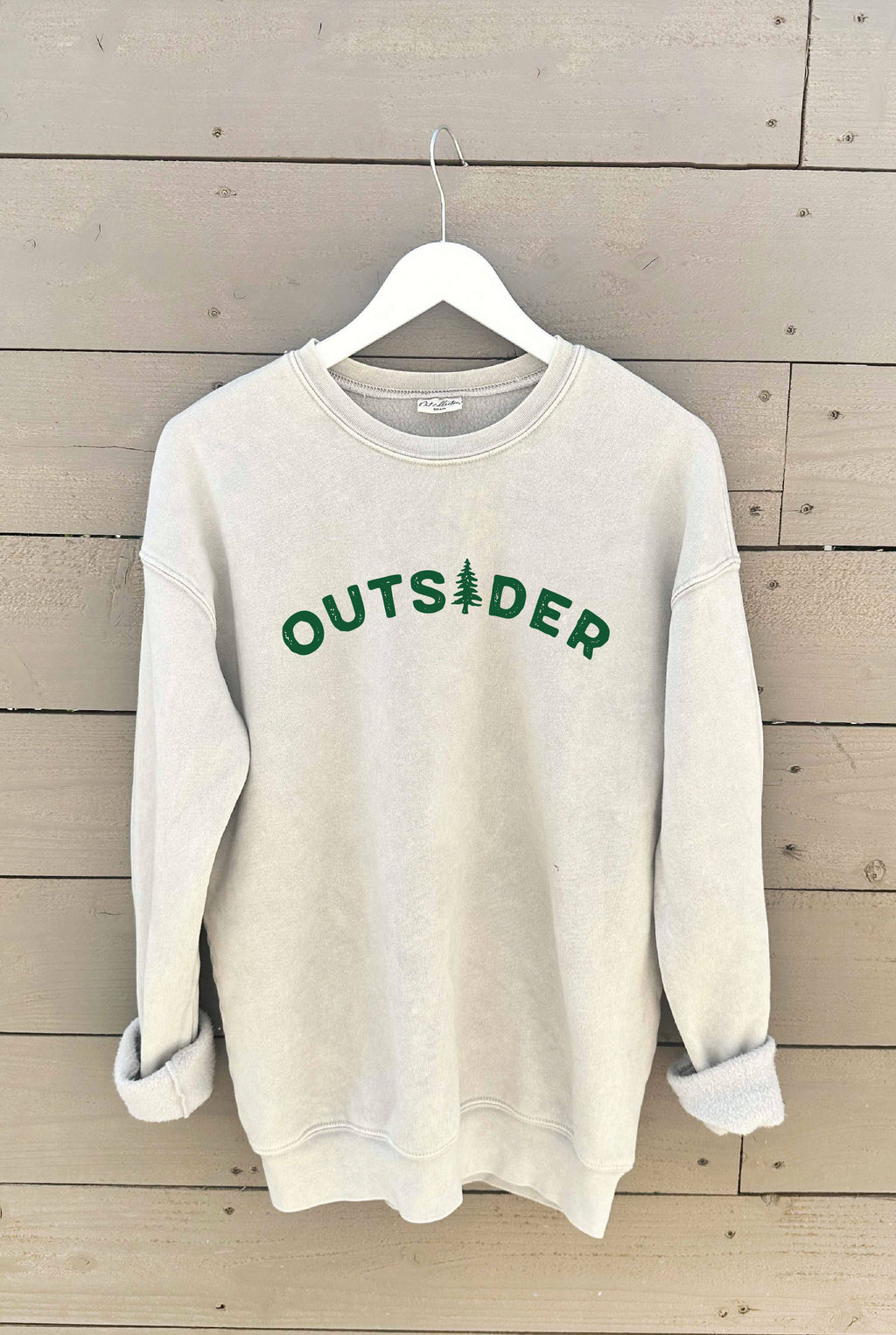 OUTSIDER Mineral Graphic Sweatshirt: DUSTY FOREST