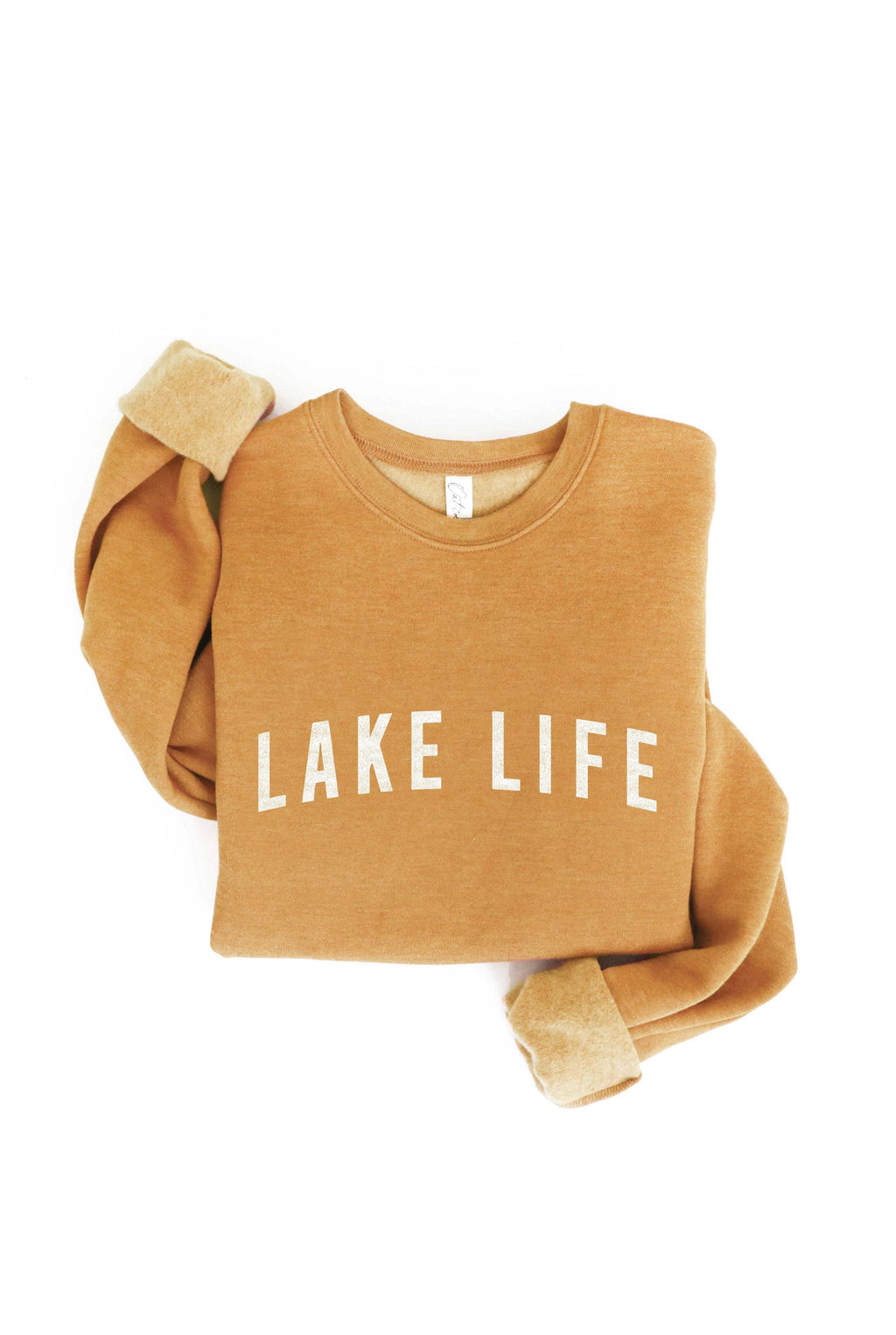 LAKE LIFE Graphic Sweatshirt: LIGHT BLUE